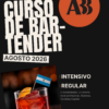 Curso Bartender Agosto Presencial Argentina