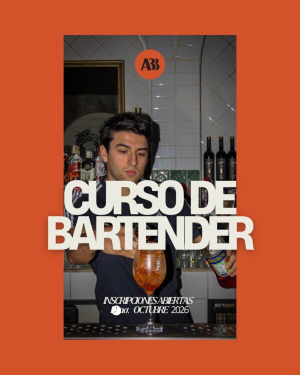 Curso Bartender Octubre Presencial Argentina
